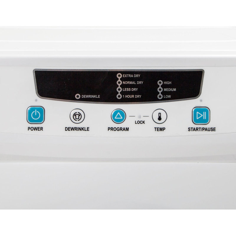 Magic Chef 3.5 Cubic Feet cu. ft. Portable Dryer in White & Reviews